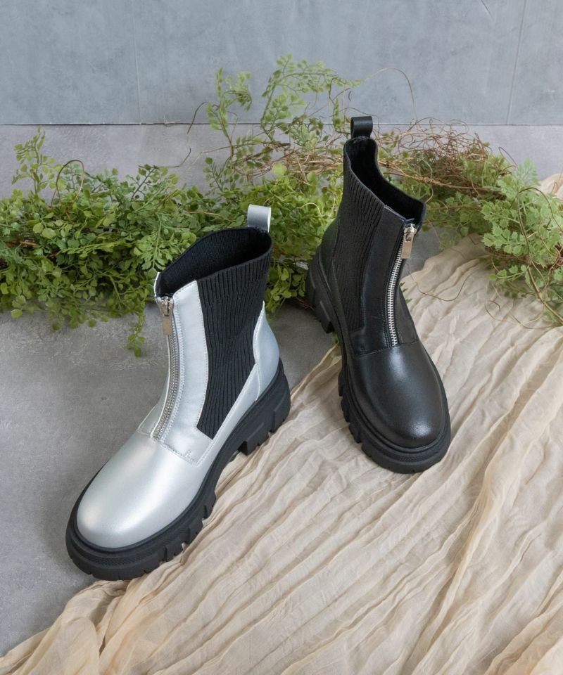ALPHA INDUSTRIES 編上げブーツ 10ホール 25㎝ サイドジップ